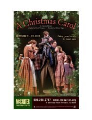 Print Version - McCarter Theatre