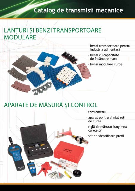 canice Catalog de transmisii mecanice CURELE DE TRANSMISIE ...