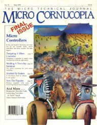 microCornucopia :: Micro Cornucopia #53 May90 - bitsavers.org
