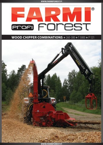 wood chipper combinations 260-380 t 5000 p 121 - farmi forest ...