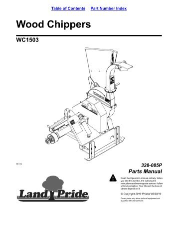 Wood Chippers - Land Pride