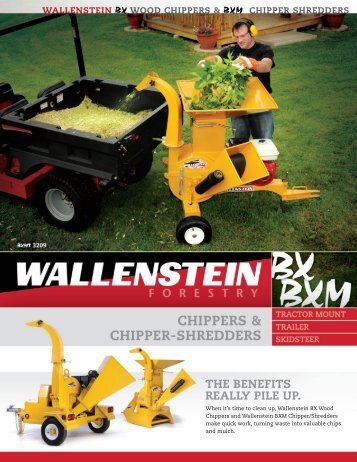 CHIPPERS & CHIPPER-SHREDDERS - Wallenstein