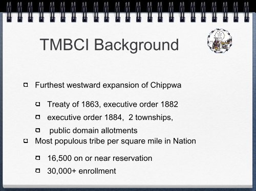 Turtle Mountain Band of Chippewa Indians - Development of ... - EERE