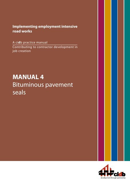 MANUAL 4 - Construction Industry Development Board