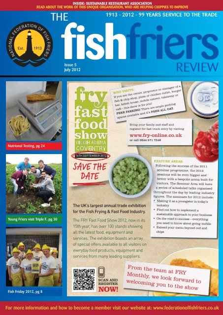 Jul 2012 - Issue 5 - National Federation of Fish Friers