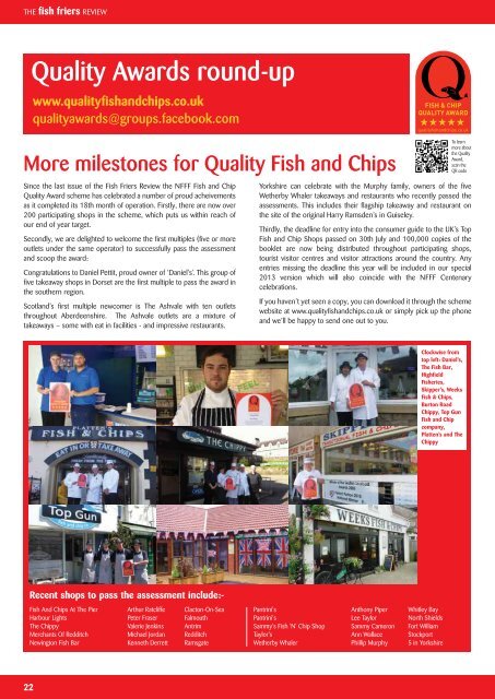 Jul 2012 - Issue 5 - National Federation of Fish Friers