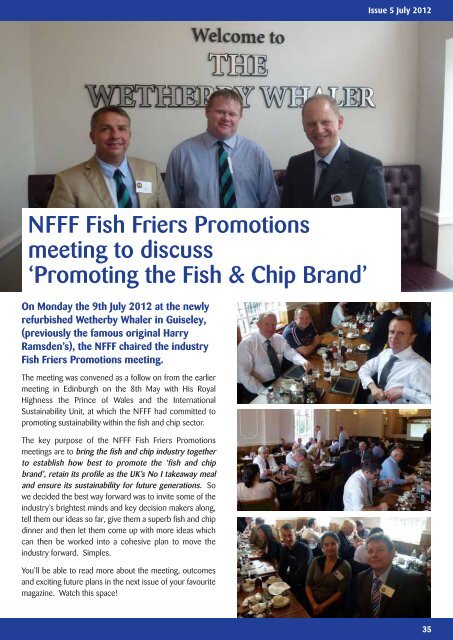 Jul 2012 - Issue 5 - National Federation of Fish Friers