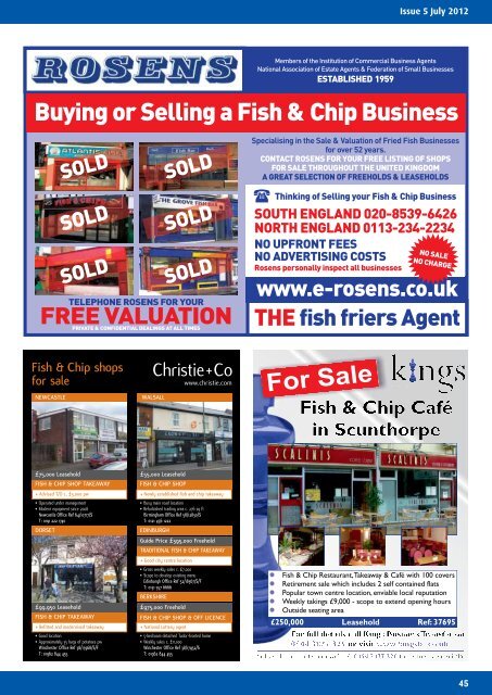Jul 2012 - Issue 5 - National Federation of Fish Friers