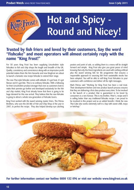 Jul 2011 - Issue 5 - National Federation of Fish Friers