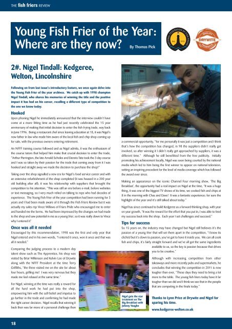 Jul 2011 - Issue 5 - National Federation of Fish Friers