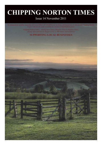 Issue 14 - November 2011 (PDF - Chipping Norton Times
