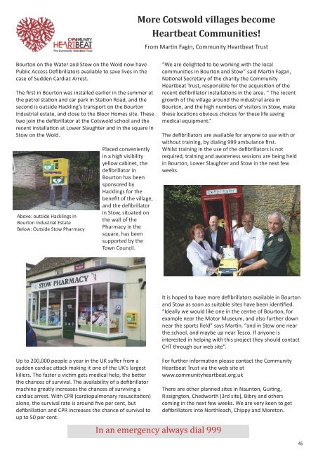 Issue 14 - November 2011 (PDF - Chipping Norton Times