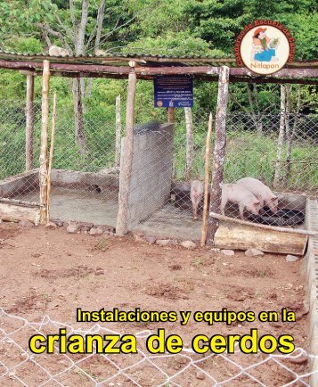 Instalaciones y equipos en la crianza de cerdos - Red de mujeres ...