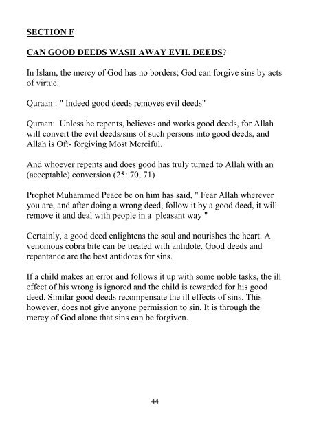 Concept of Gods Mercy in Islam & Christianity - IPCI