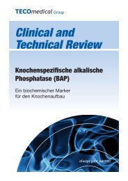 Clinical and Technical Review - Tecomedical