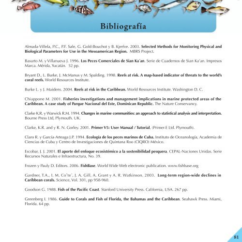 Mejores Prácticas de Pesca en Arrecifes Coralinos