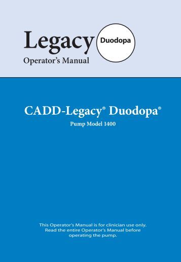 CADD Legacy Quick Reference