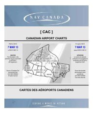 [ cac ] canadian airport charts - Nav Canada