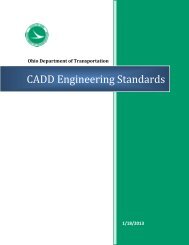 CADD Engineering Standards - Ohio Department of Transportation