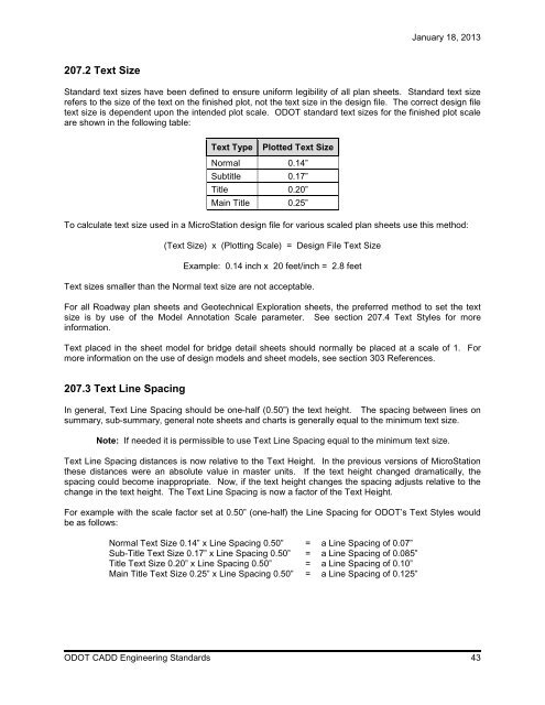 CADD Engineering Standards - Ohio Department of Transportation