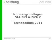 SIA 269/8 Erhaltung von Tragwerken