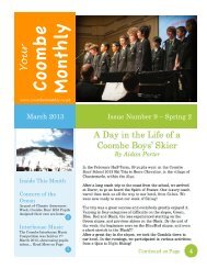 Spring 2 - Your Coombe Monthly