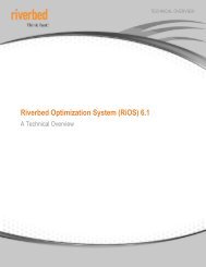 Riverbed Optimization System (RiOS) 6.1