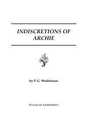 The Indiscretions of Archie - LimpidSoft