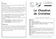 Le Chaudron de Crataline