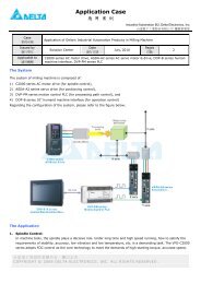 Application Case - Delta Electronics