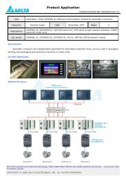 Product Application - Delta Electronics