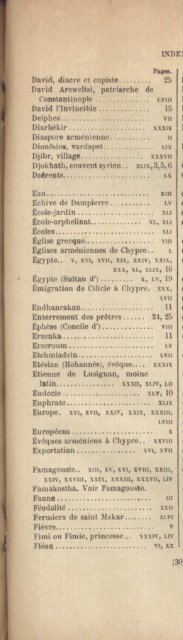 ILE DE CHYPRE - Nouvelles d'Arménie