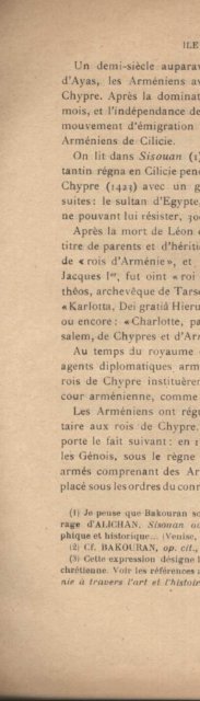 ILE DE CHYPRE - Nouvelles d'Arménie