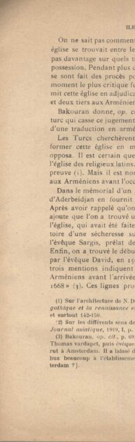 ILE DE CHYPRE - Nouvelles d'Arménie