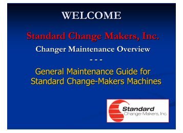 Changer Maintenance Overview - Standard Change