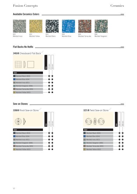 SWAROVSKI ELEMENTS Fall/Winter 2012-13 Innovations Launch ...