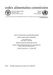 alinorm 01/17 - CODEX Alimentarius