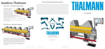 ZR 150 6.4 m - Thalmann Maschinenbau AG