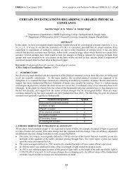 Certain Investigations Regarding Variable Physical Constants