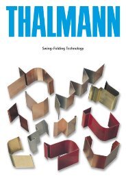 User Friendly and Versatile – The Thalmann Controllers