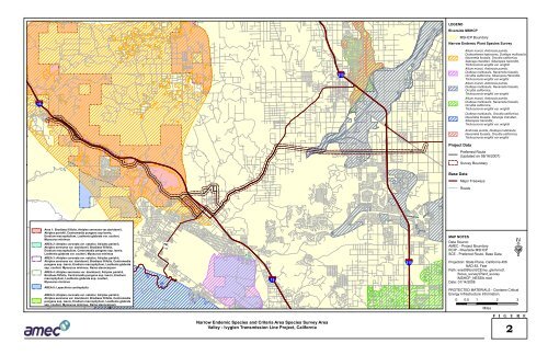 draft mshcp narrow endemic and criteria area ... - State of California