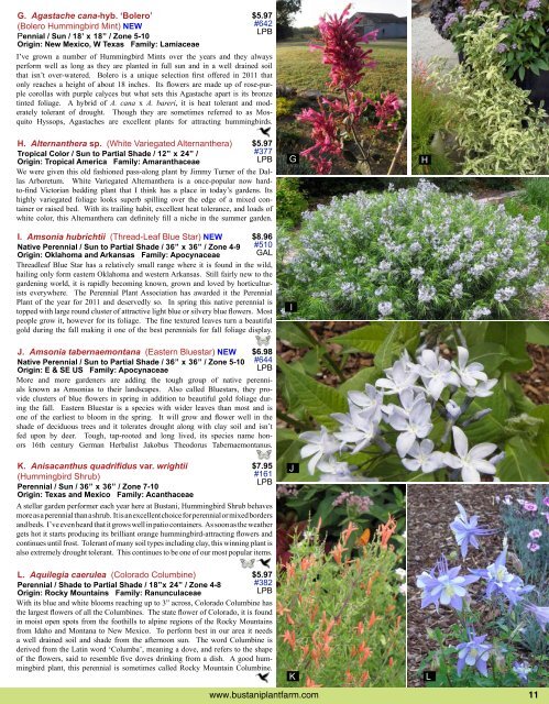 Download Catalog - Bustani Plant Farm