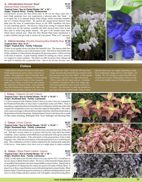 Download Catalog - Bustani Plant Farm