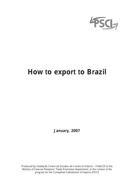 How to Export to Brazil - Sprint Lazio