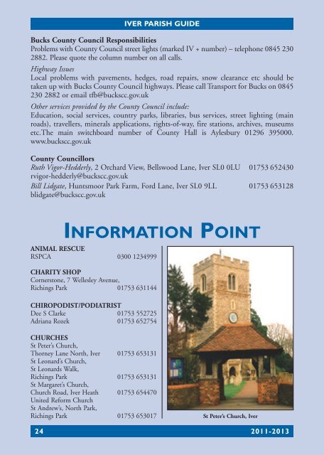 Iver 11-13 Edit:MAIN GUIDE TEMPLATE - Iver Parish Council