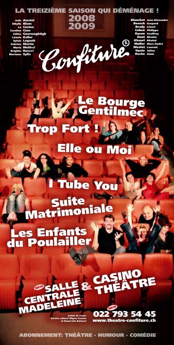 Suite Matrimoniale - Théâtre-Confiture