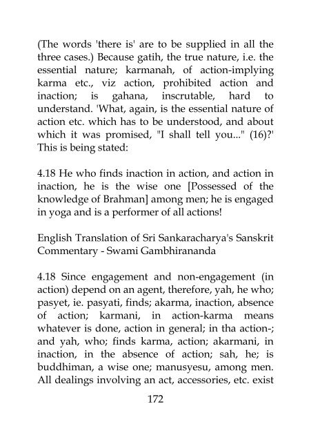 Bhagavad Gita Bhasya (Gambhirananada)