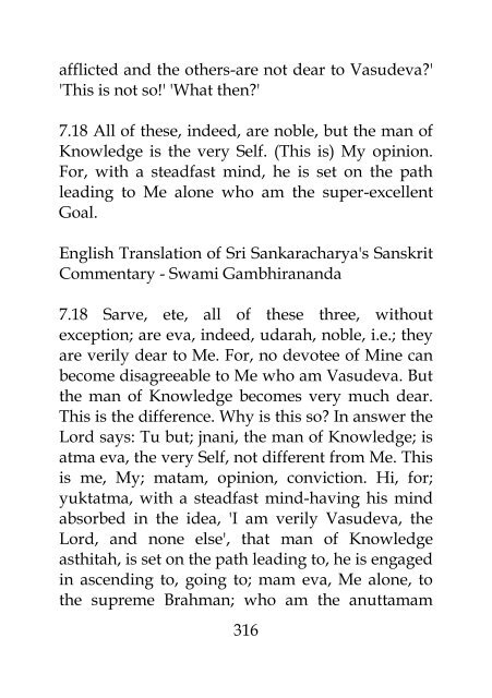 Bhagavad Gita Bhasya (Gambhirananada)