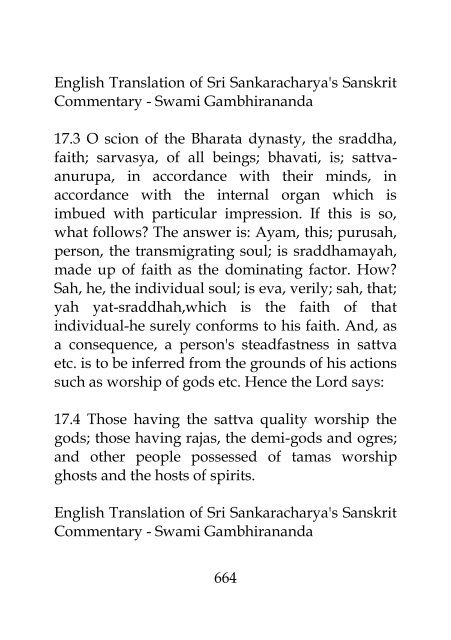 Bhagavad Gita Bhasya (Gambhirananada)