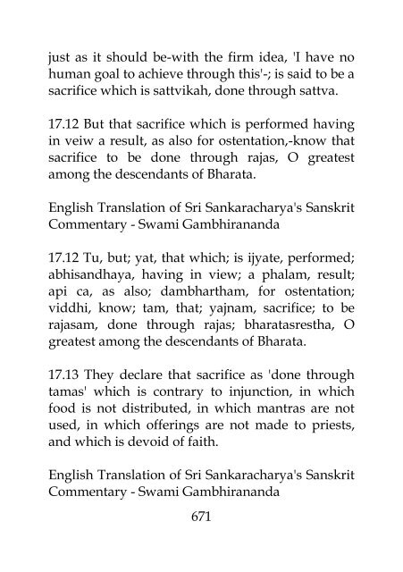 Bhagavad Gita Bhasya (Gambhirananada)